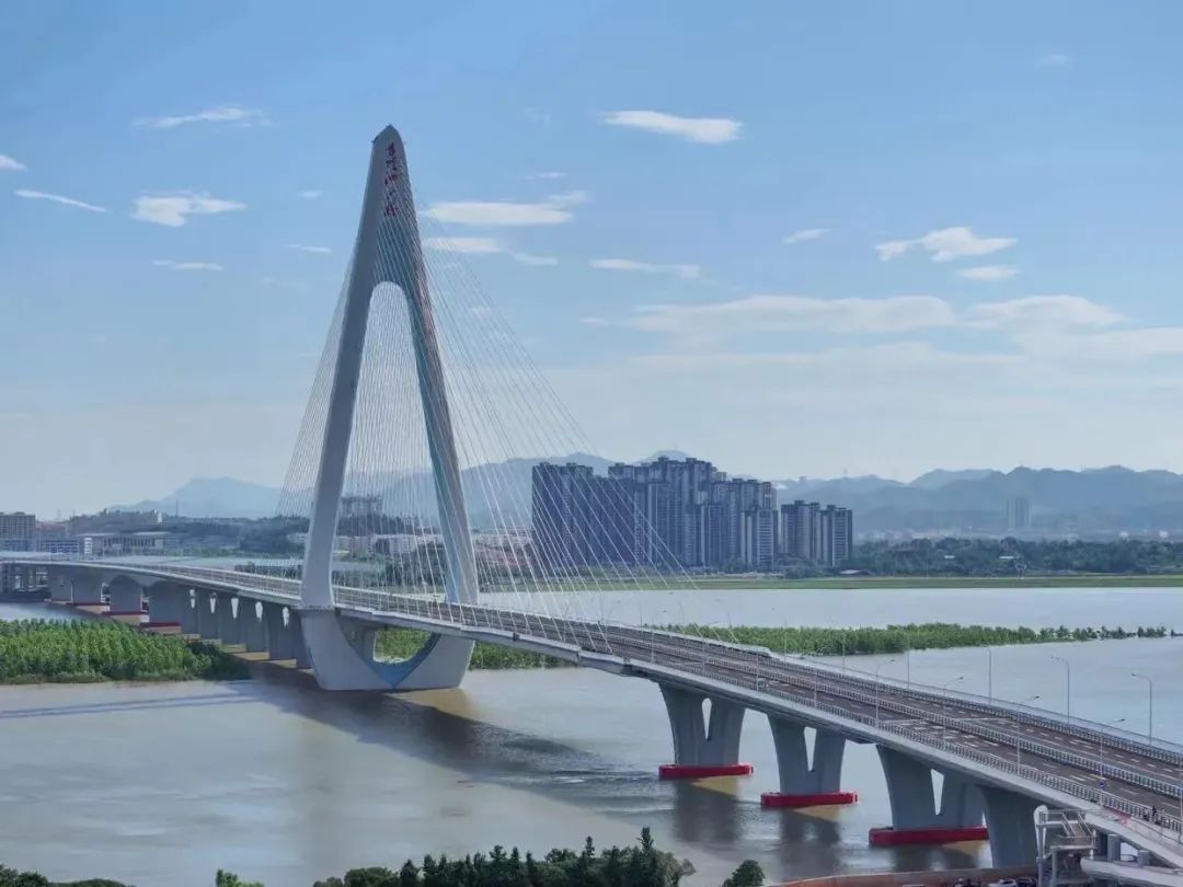 熱烈祝賀我司參建的長沙香爐洲大橋順利通車！